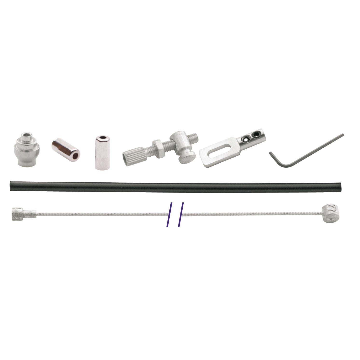 Trommelbremszug hinten Elvedes mit Haken (universell)