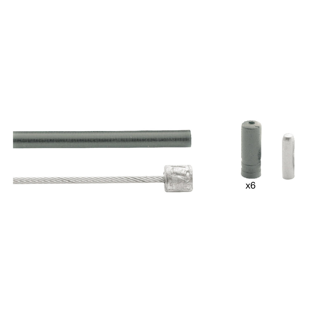 Versnellingskabelset 3-speed Elvedes Nexus 1700 2250 mm RVS - zilver (op kaart)