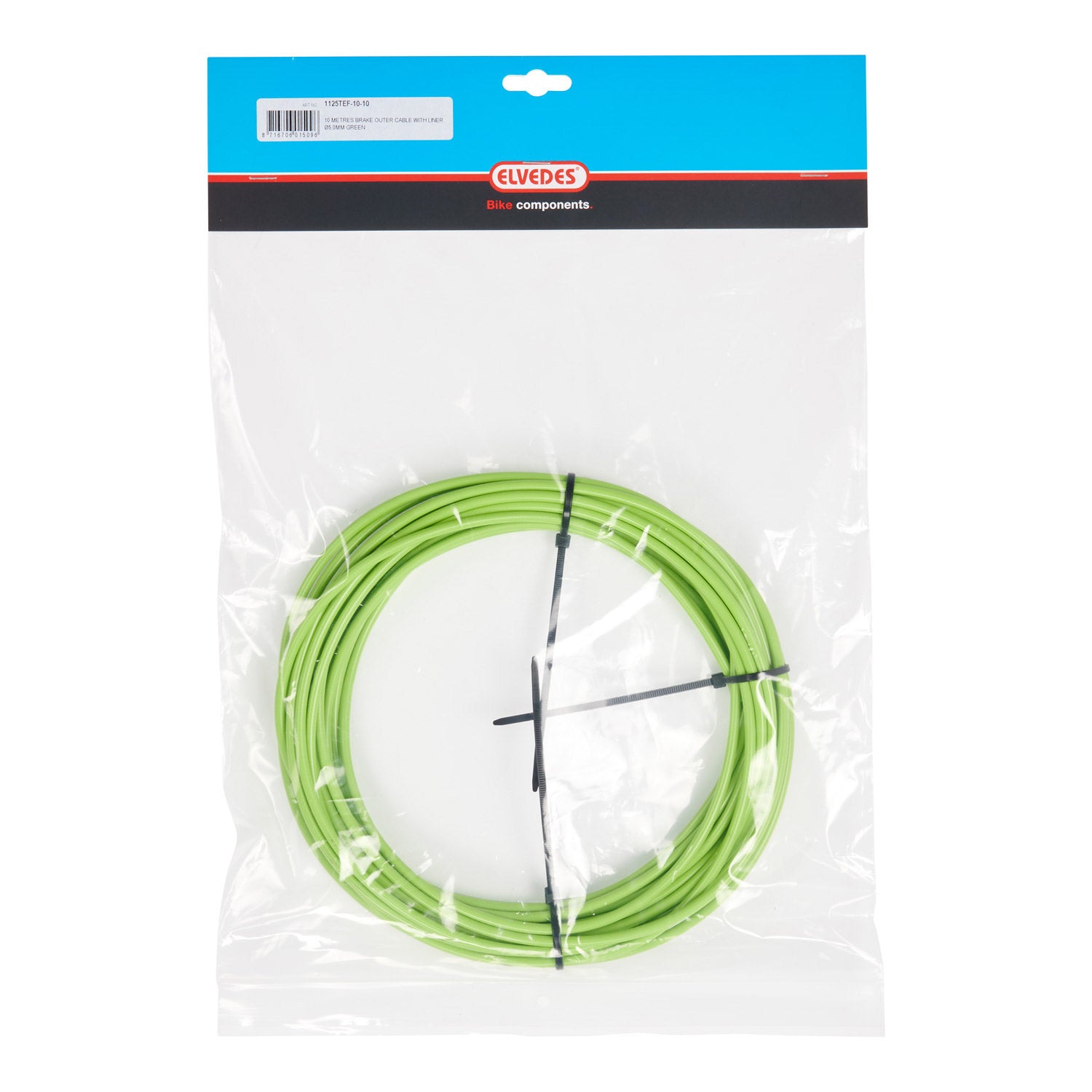 Elvedes Bremszugaußenhülle 5 mm (10 m) grüne Innenhülle 1125TEF-10-10