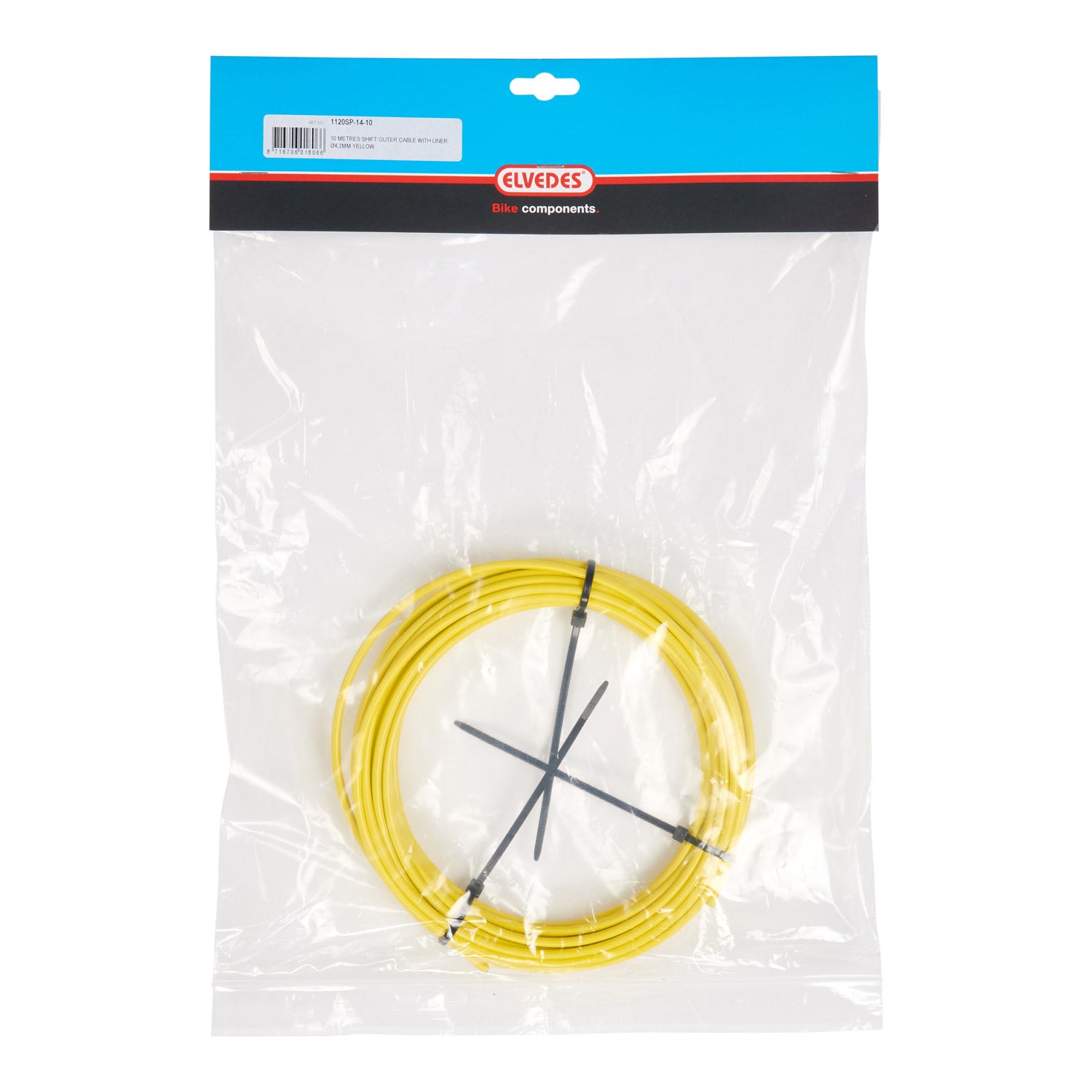 Elvedes-Verbindungsstück außen 4,2 mm (10 m) gelbe Auskleidung 1120SP-14-10