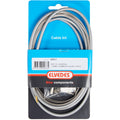 Kabelset Elvedes Switch Sa Universal 1,70 m 2,25 m Edelstahl Silber