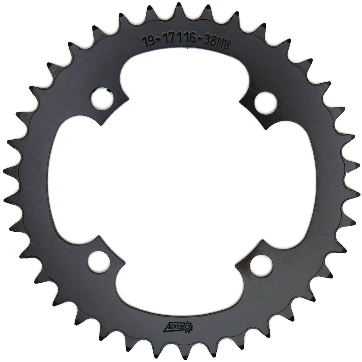 Esjot tandwiel bosch,yamaha, bafang,brose 1 2x3 32 vlak 38t
