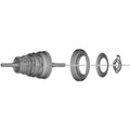 Shimano binnenwerk 175,5mm remnaaf sg-c3000-7c-dx