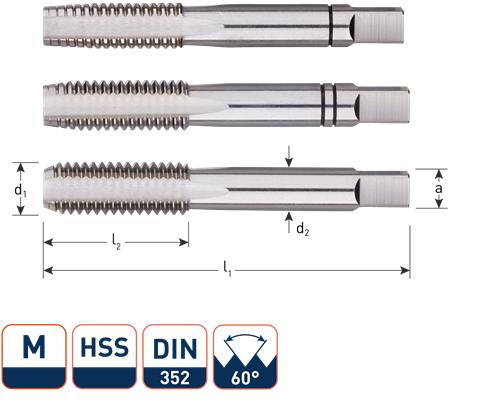 Rotec handtapset m5