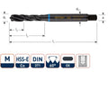 Rotec machinetap din371 m8 rvs blind