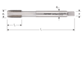 Rotec machinetap din371 mf8x0.75
