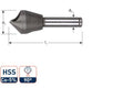 Rotec verzinkfrees 90gr. schuin gat 15-20
