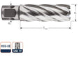 Rotec kernboor hss silver-line 50.0mm sl55 weldon