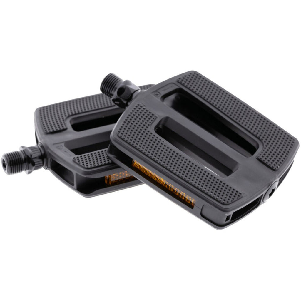 Mirage pedalen tour ebike multigrip kunststof rubber zwart