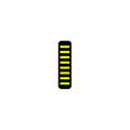 Rrp proguard cable tie - front - sticker - max protection - yellow