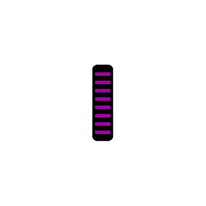 Rrp proguard cable tie - rear - sticker - purple