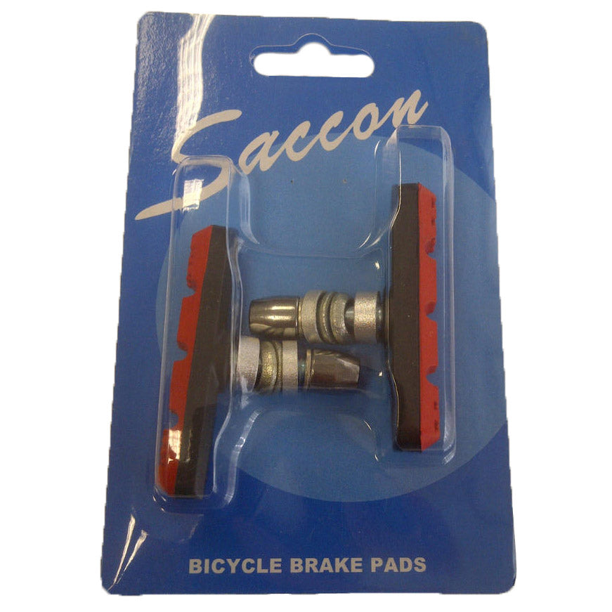 SACCON SET-Bremsbeläge V-Brems PM22R Schwarz