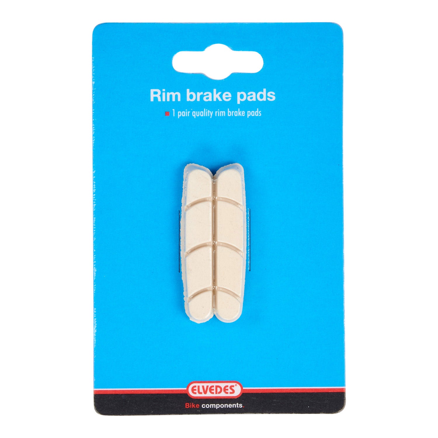 Elvedes Bremsbelaggummi Rennrad Campagnolo 55mm weiß (1 Paar)