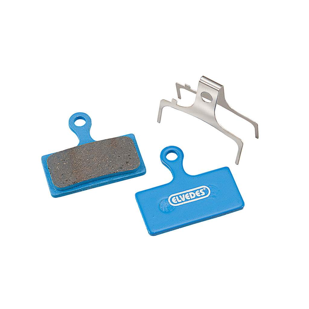 ELVEDES Scheibenbremsbelagsatz organisch Shimano BR-M666, M785, M985, M988, R785, RS785 (10 Paar)