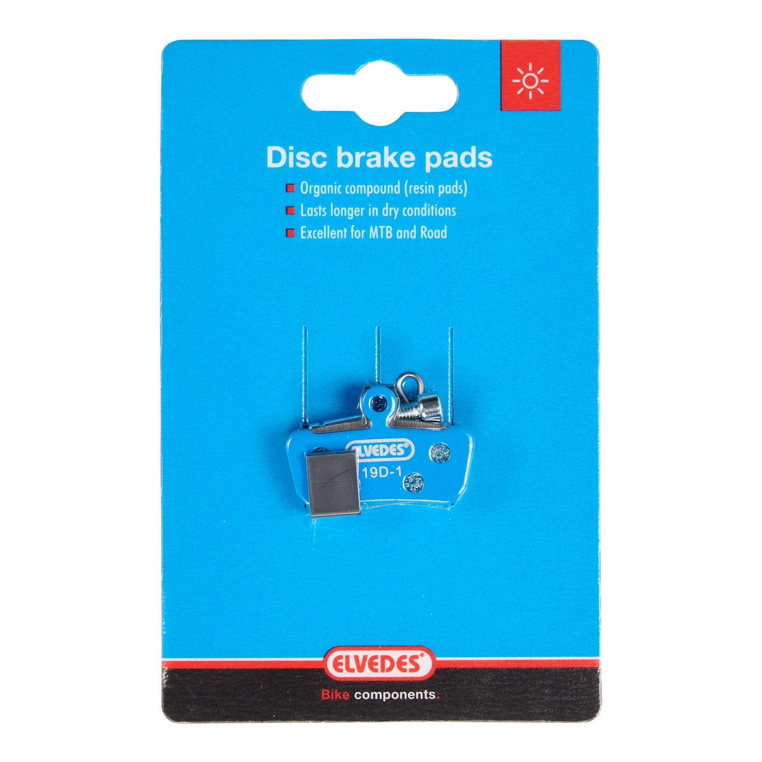 ELVEDES Scheibenbremsbelagsatz organisch Avid XO Trail, SRAM Guide (1 Paar)