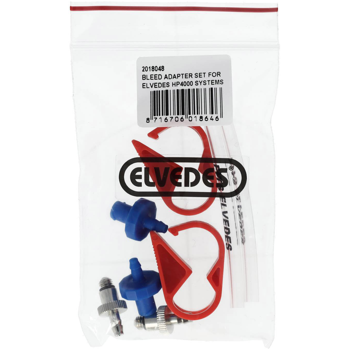 Elvedes Ontluchtingsadapterset HP4000 2018048 (Bikkel)