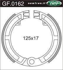 Bremssegment Newfren 162 PK50 4V V