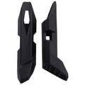 Ergotec standaardvoet t.b.v. double flex zwart (set)