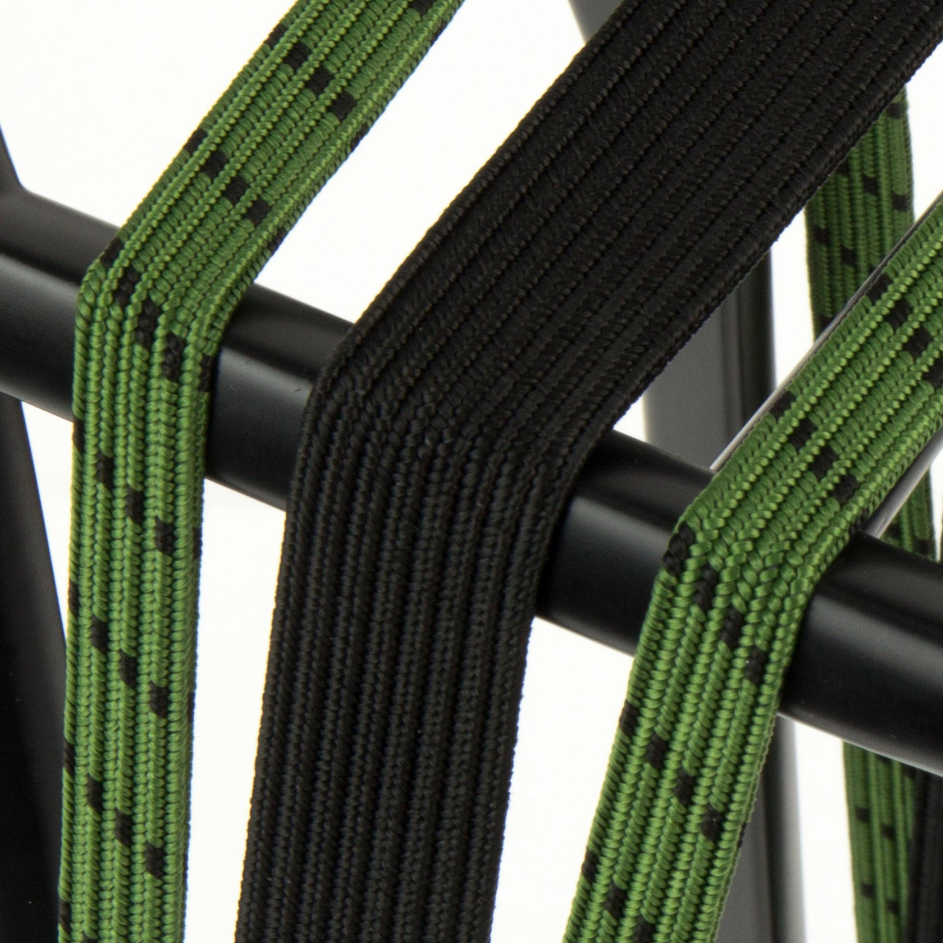Widek triobinder eye met haak 24+2x12mm zwart olijfgroen