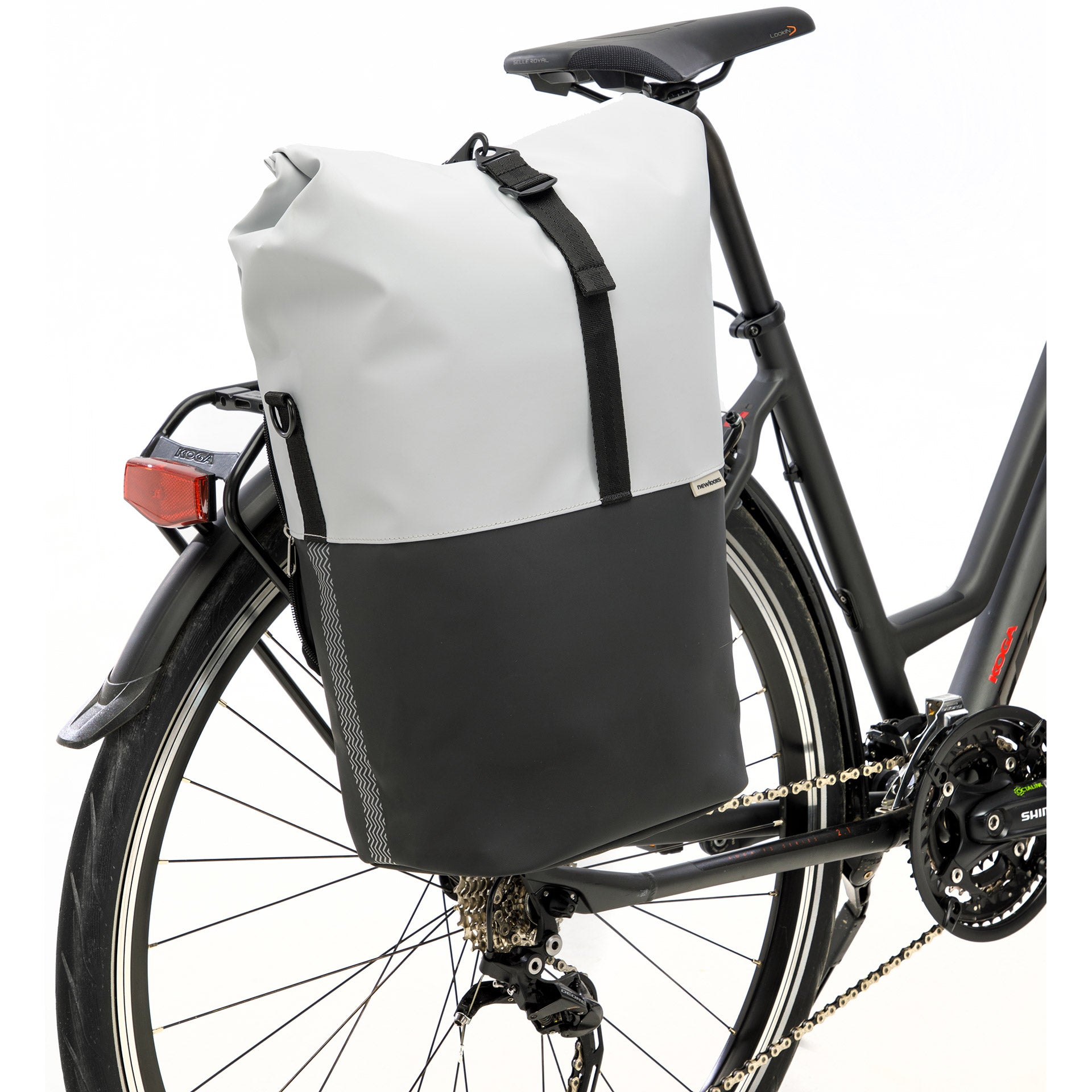 Newlooxs Tas New Nyborg Single Light Grey Black