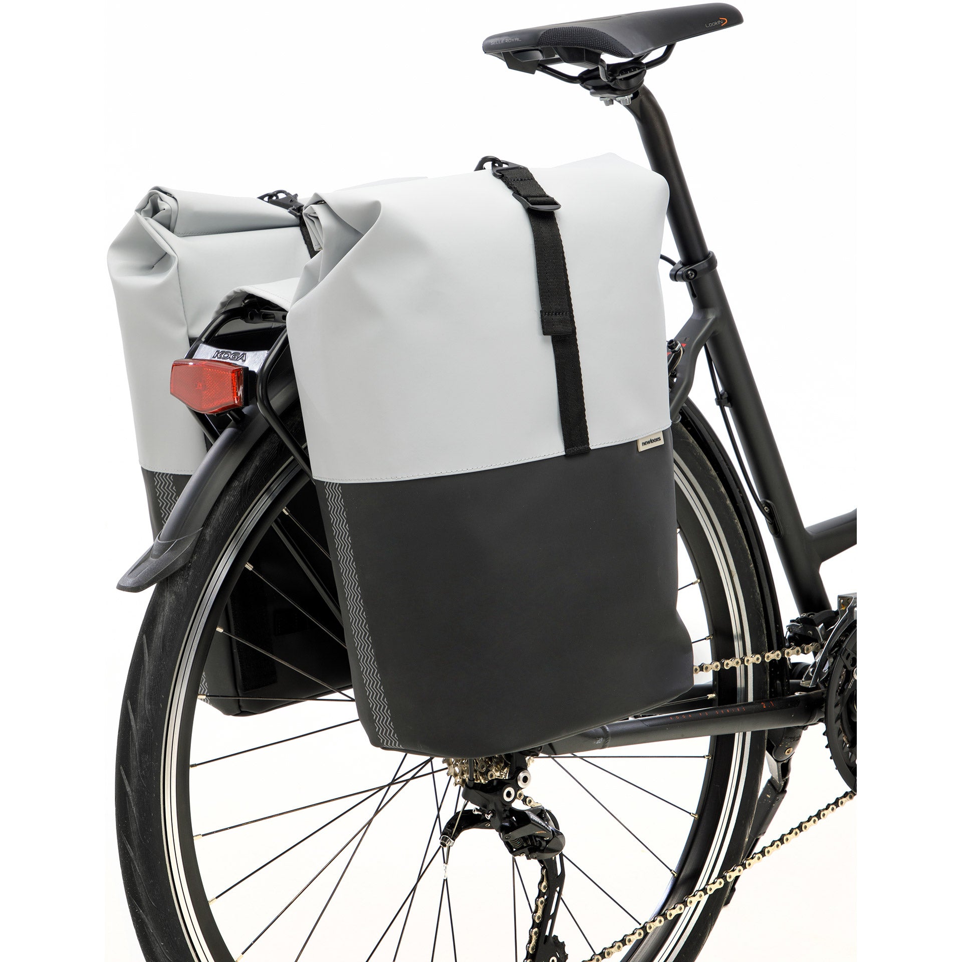 Newlooxs Tas New Nyborg Double Light Grey Black