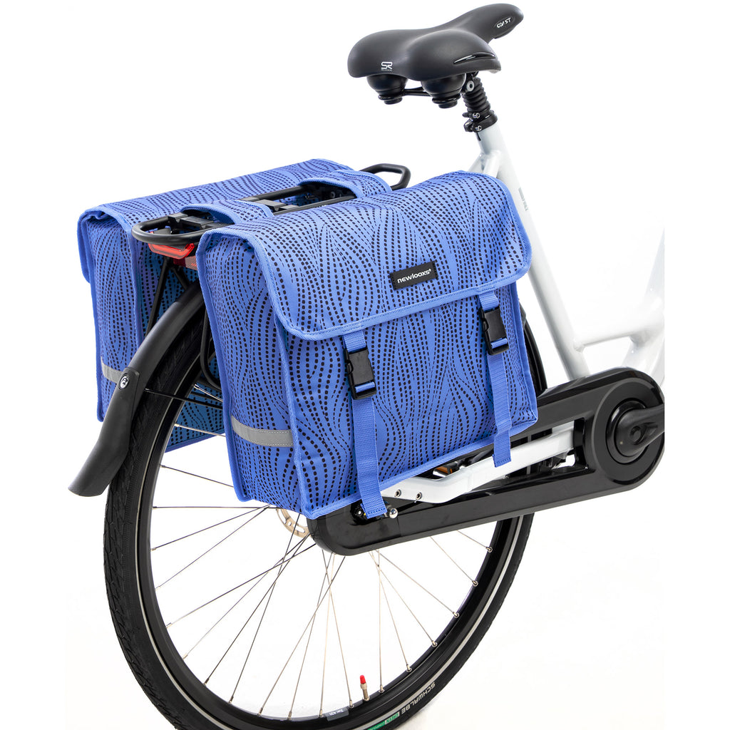 Neue Looxs Fiori Doppel-Tasche | Alma | Blau | 30 l