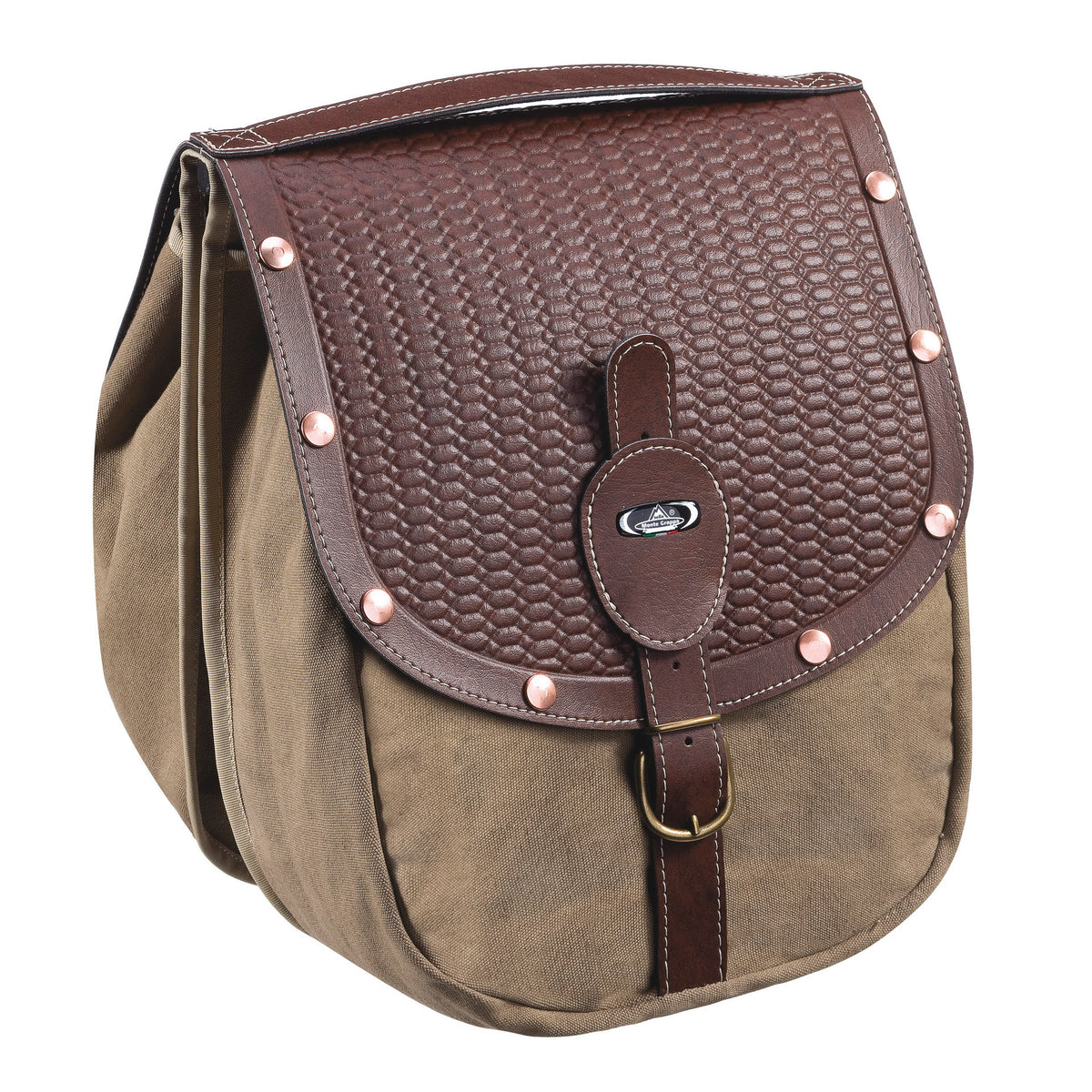 Monte grappa dubbele tas 16,5l british m klinknagels d.bruin