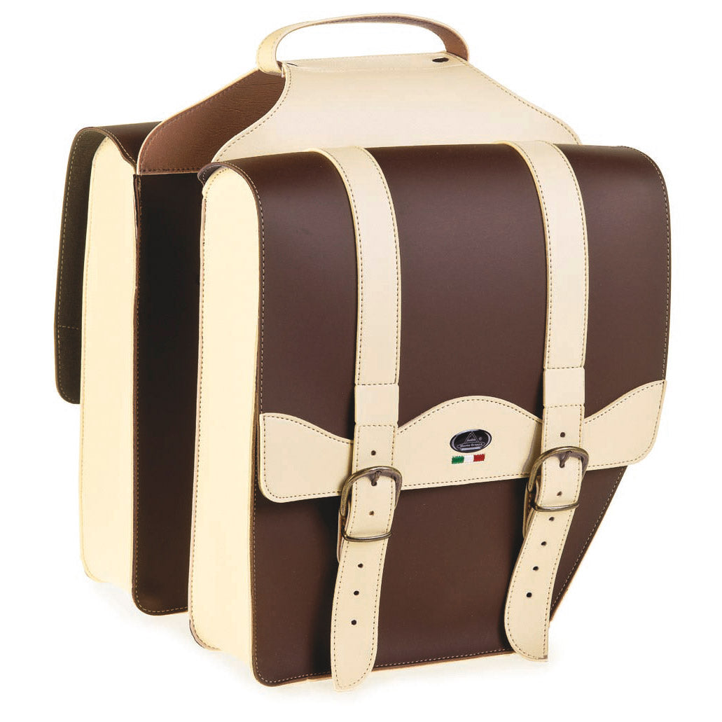 Monte Grappa Doppeltasche 17L Cruiser Vintage Creme T.DiMoro