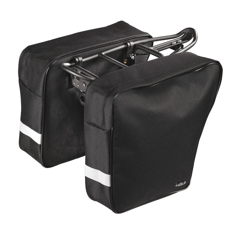 Monte Grappa 15L Life Fahrradtasche mit Reißverschluss, schwarz