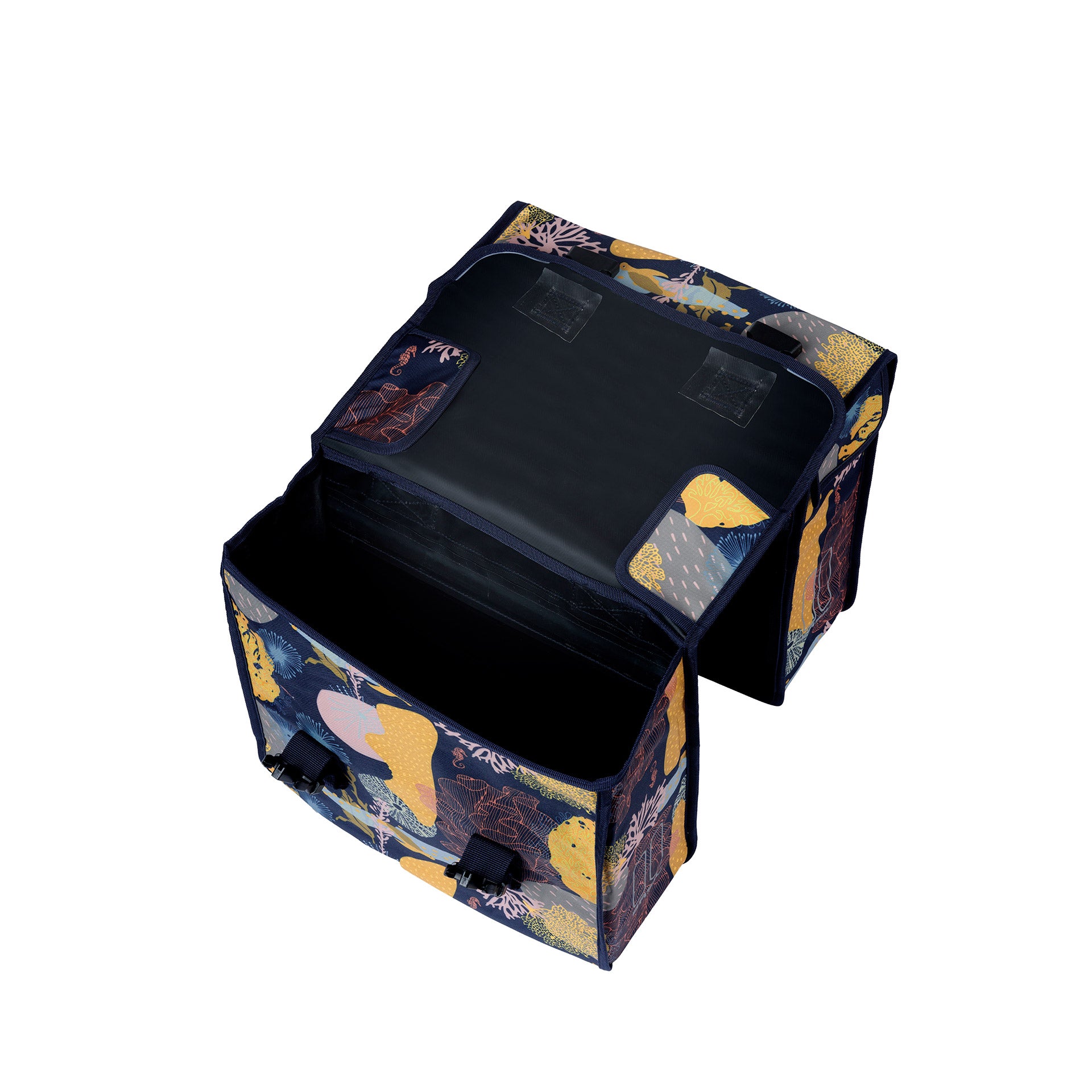 Basil Tas Mara XL Dubbel | Reef | Night Blue