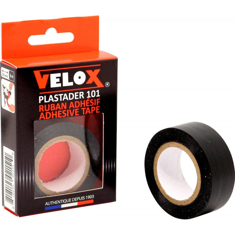 Velox selbstklebendes Klebeband Plastader 101 8x20mm schwarz