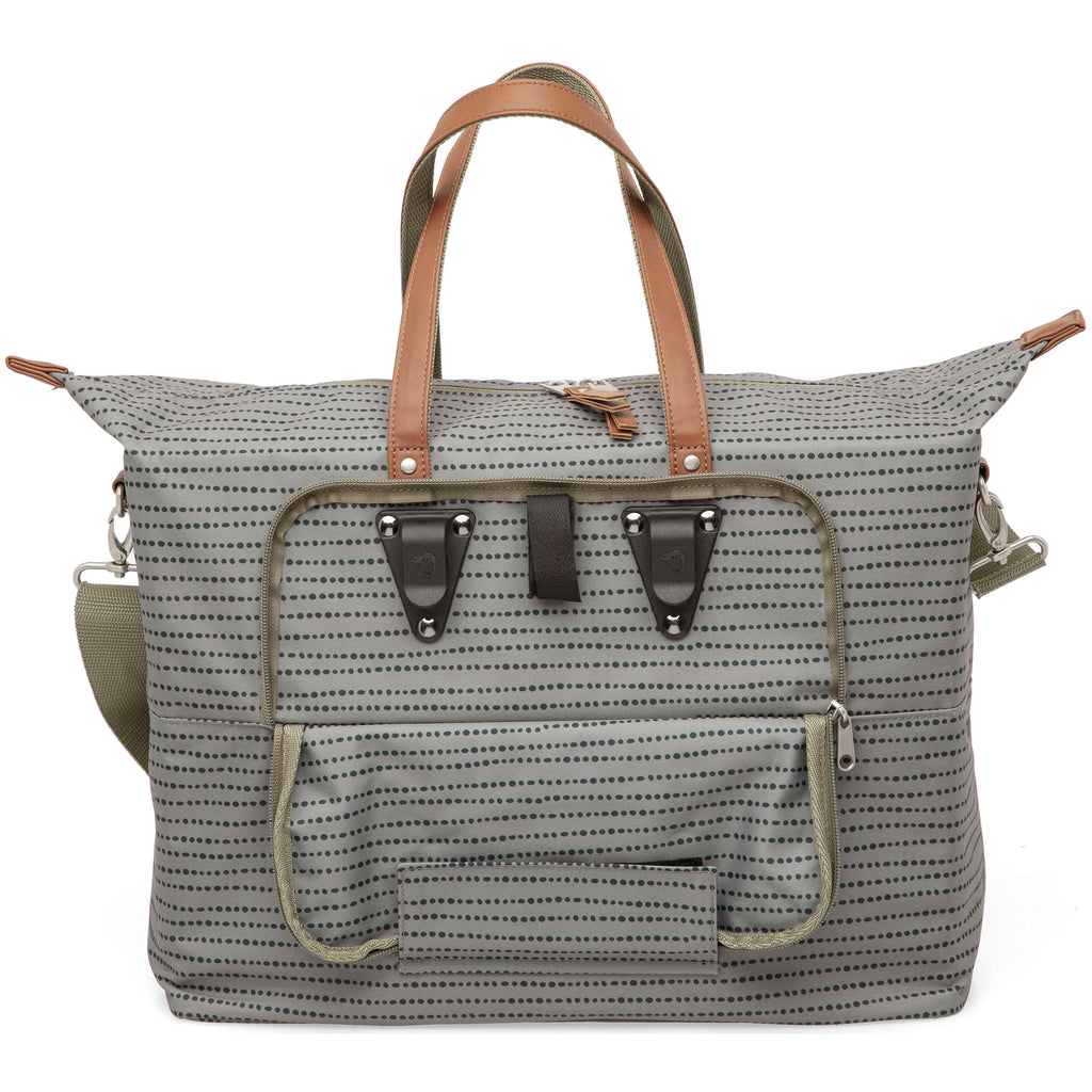 New Looxs Tendo - Fietstas Laptoptas - Vrouwen - Zwart Blauw Grijs