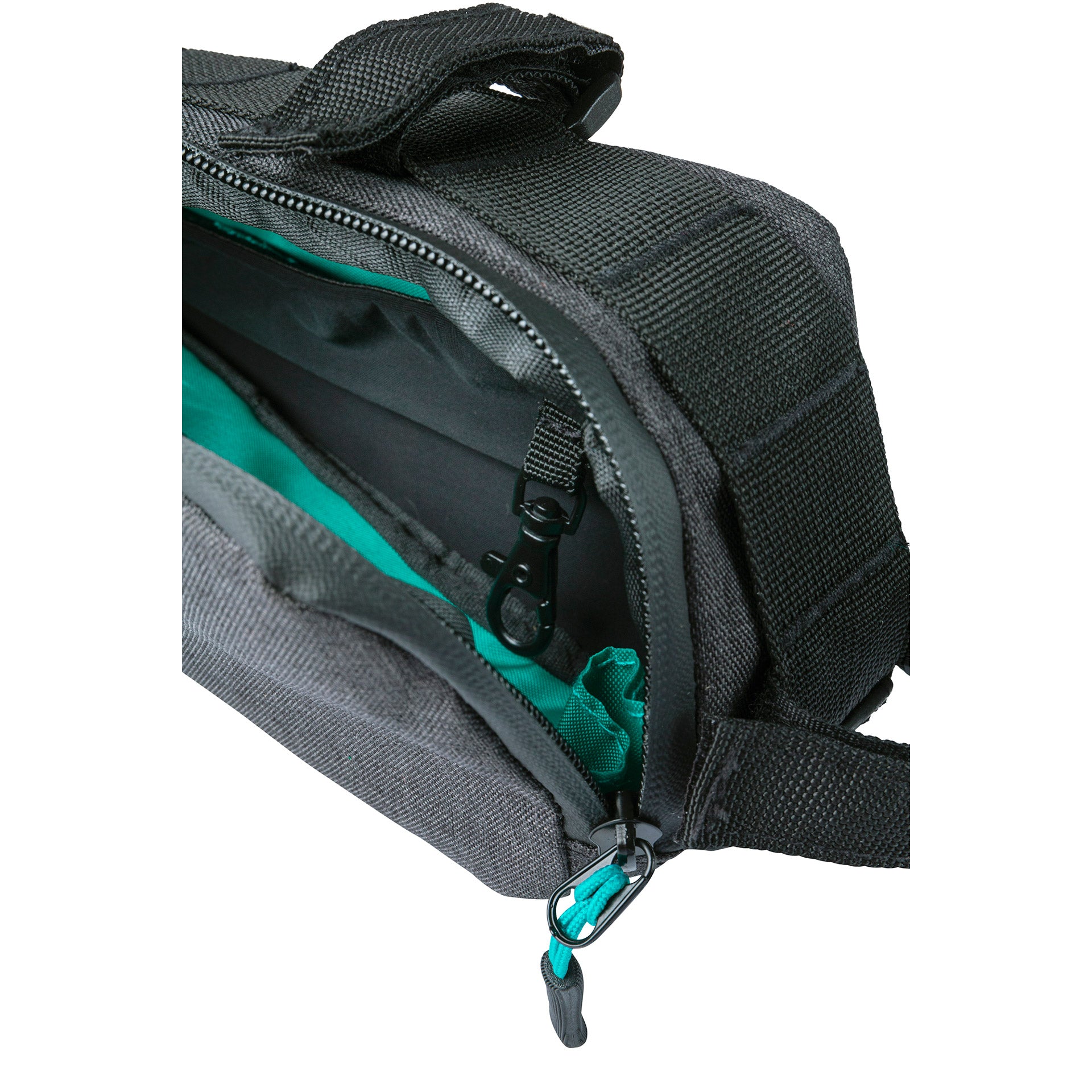 Rahmentasche M Basil Discovery 365D 1,8 Liter 11 x 29 x 7 cm - Schwarz Melee