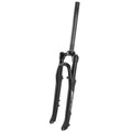 Federgabel, 28 Zoll, Zoom 1.1, 8-Zoll-Vorderrad, Scheibenbremse, schwarzes E-Bike