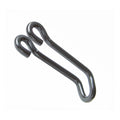 Bumm Scheinwerferhaken, schwarz, Edelstahl, mittel, 45 18 mm