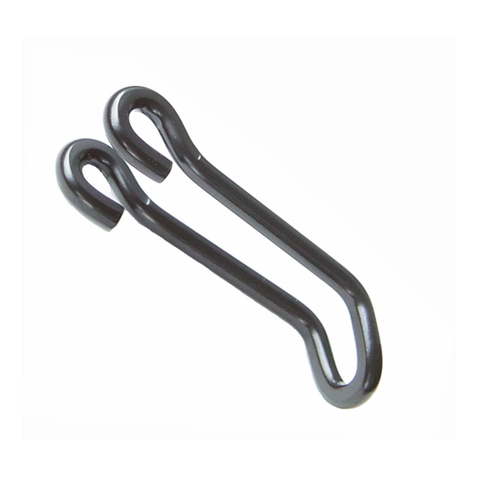 Bumm Scheinwerferhaken, schwarz, Edelstahl, mittel, 45 18 mm