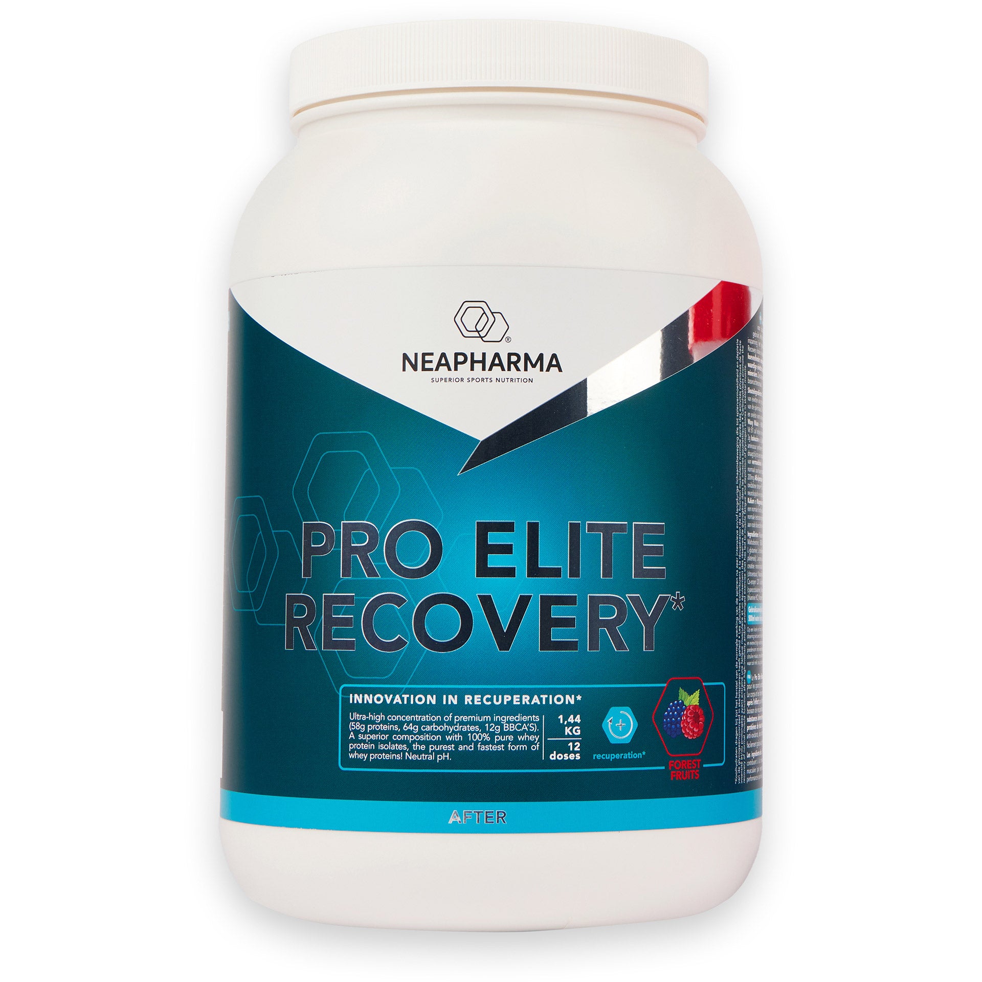 Neapharma Recovery Shake Pro Elite Waldfrucht-Dose 1,2 kg