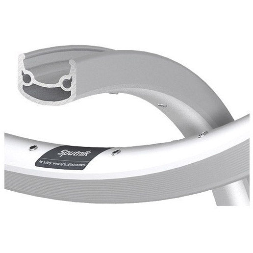 Ryde Velg Sputnik Refelectie 28 622 36g 14G CNC Aluminium Silber