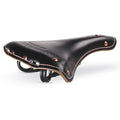 Monte grappa zadel oxford club sport leer zwart
