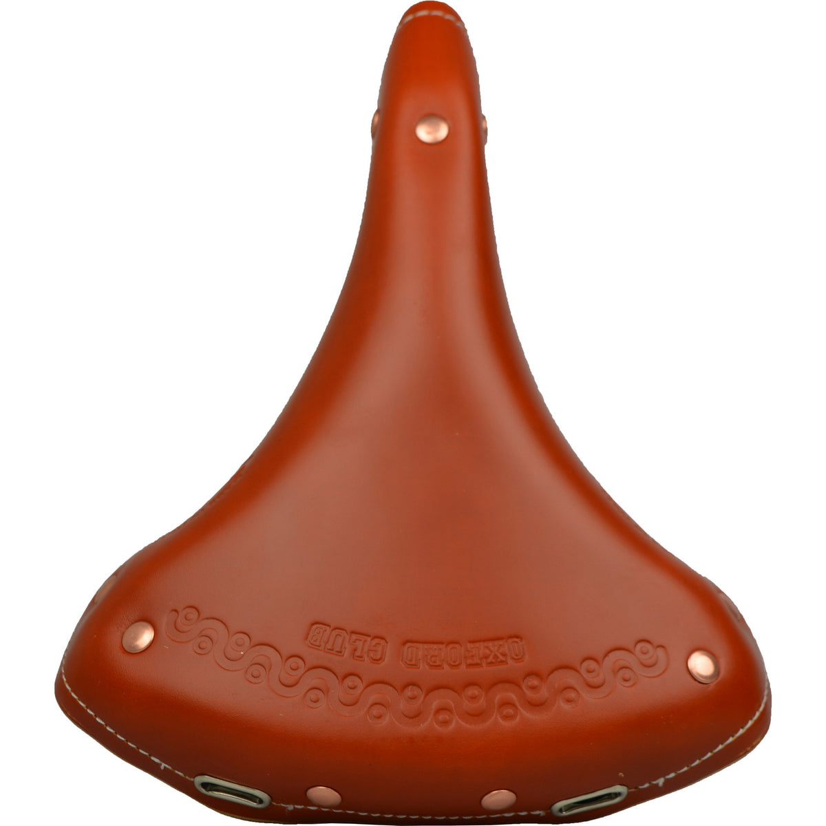 Monte Grappa Sattel aus Oxford Club Sport Leder, cognac