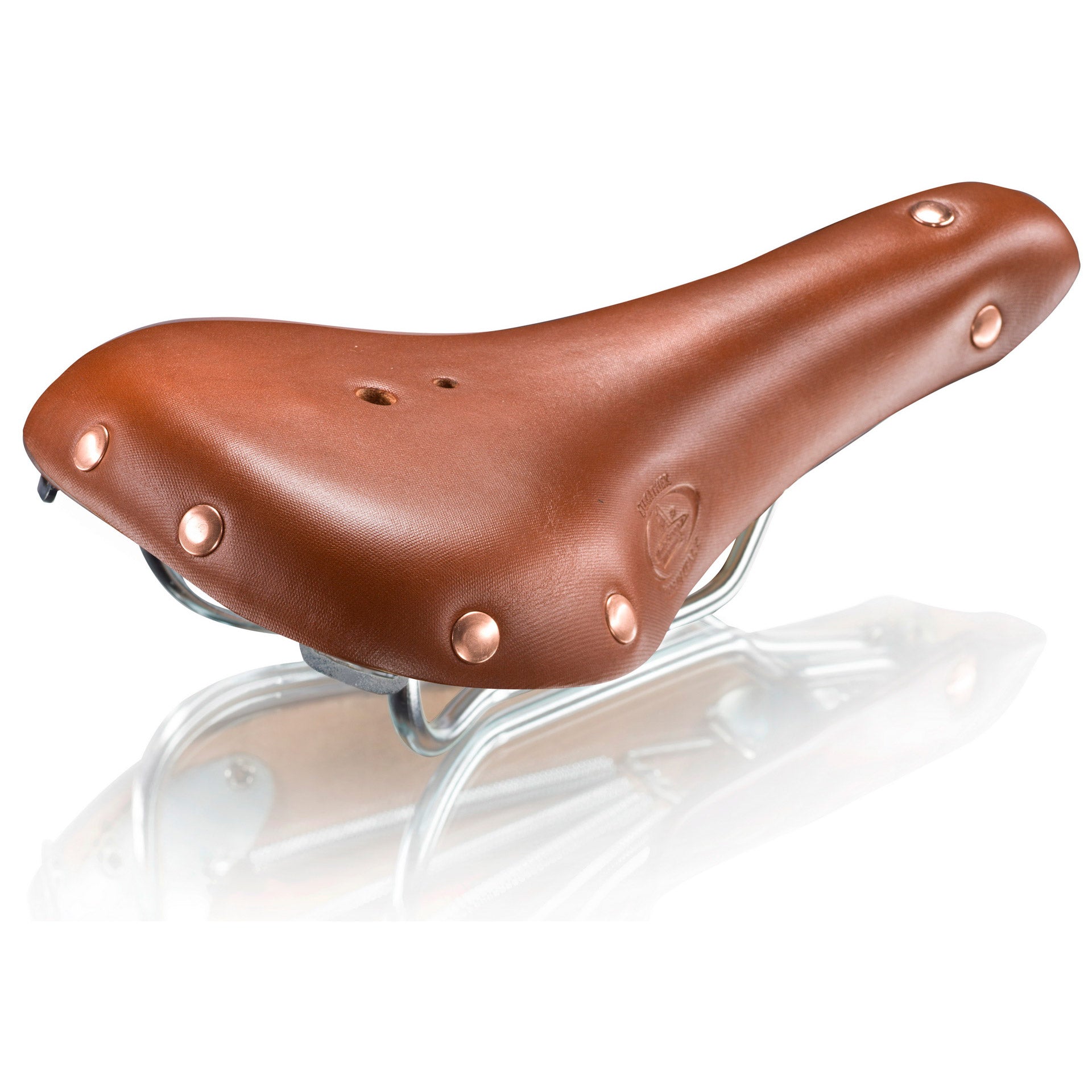 Monte Grappa Sattel Sportleder Cognac