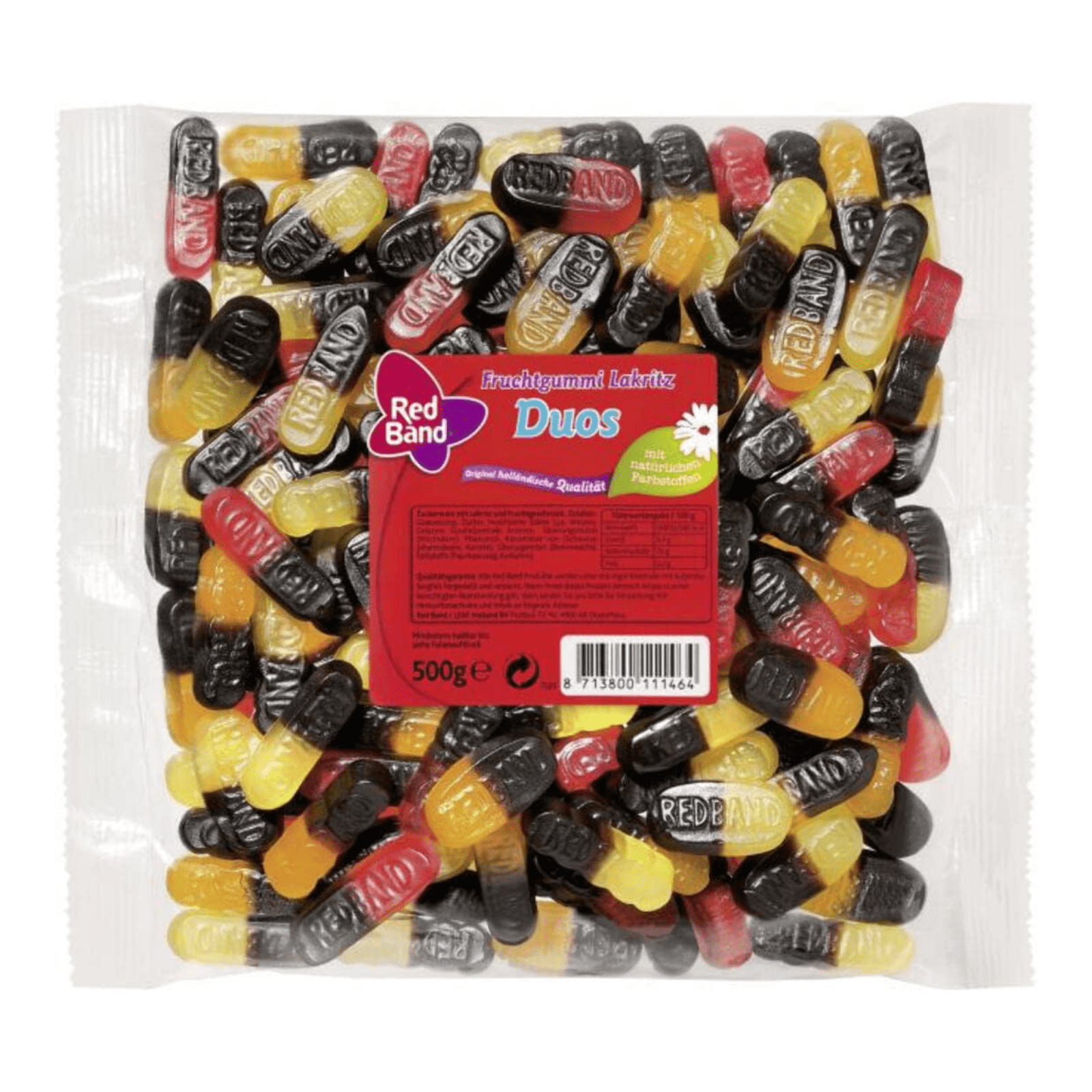 Red band fruchtgummi lakritz duos (12x 500gr)