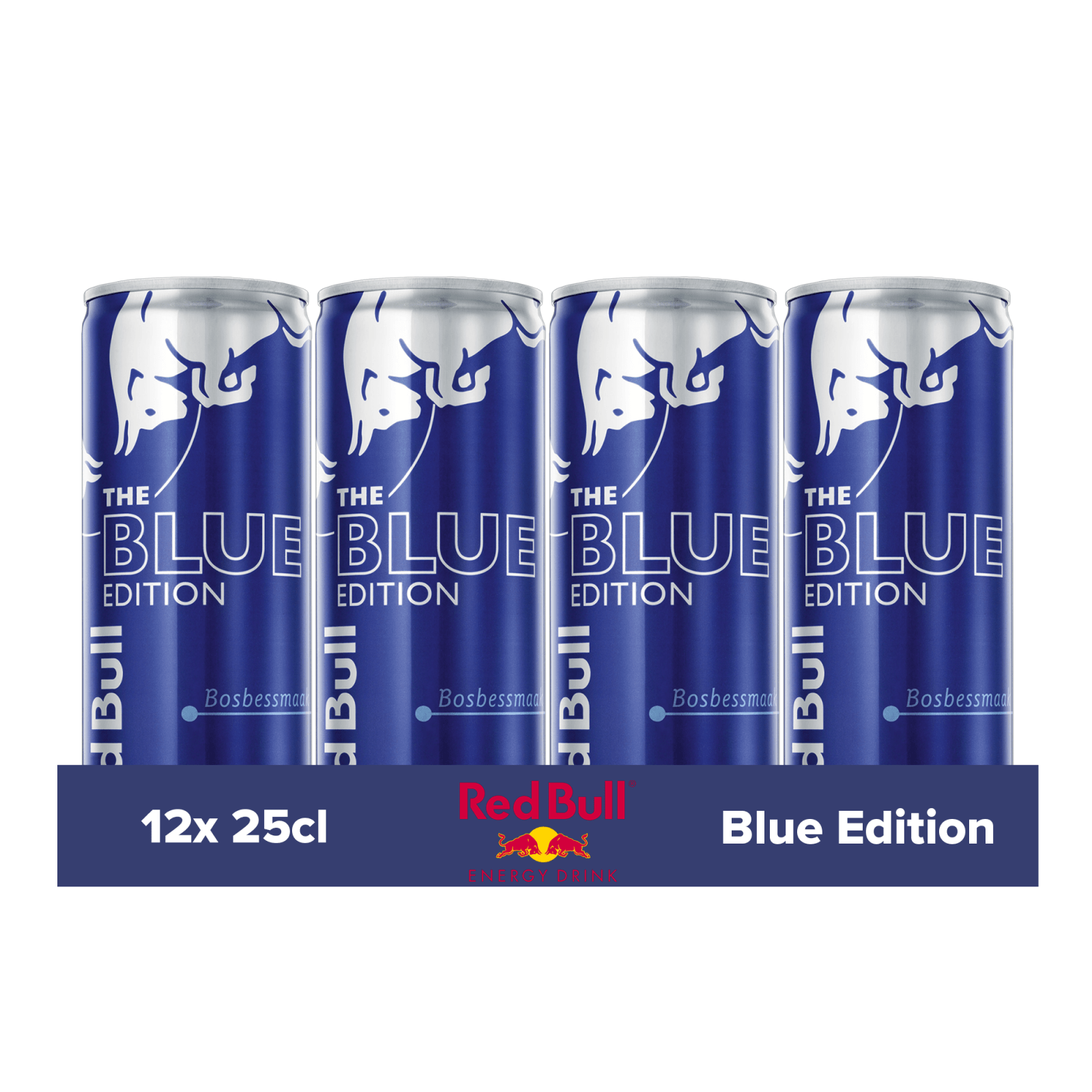Red bull blue edition energy blik (12x 25cl)