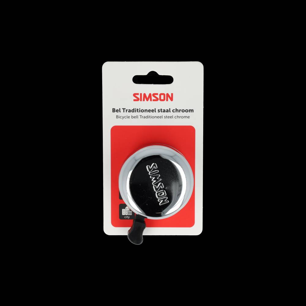 Simson Bell traditioneller Chromstahl