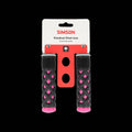 Simson handvatten kinder roze-zwart