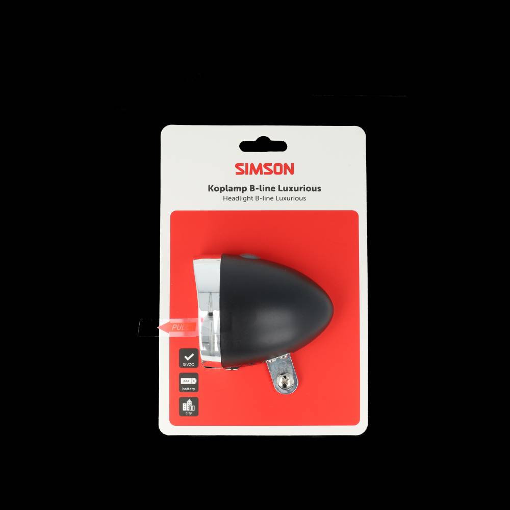 Simson Stirnlampe klassisch luxuriös Batterie