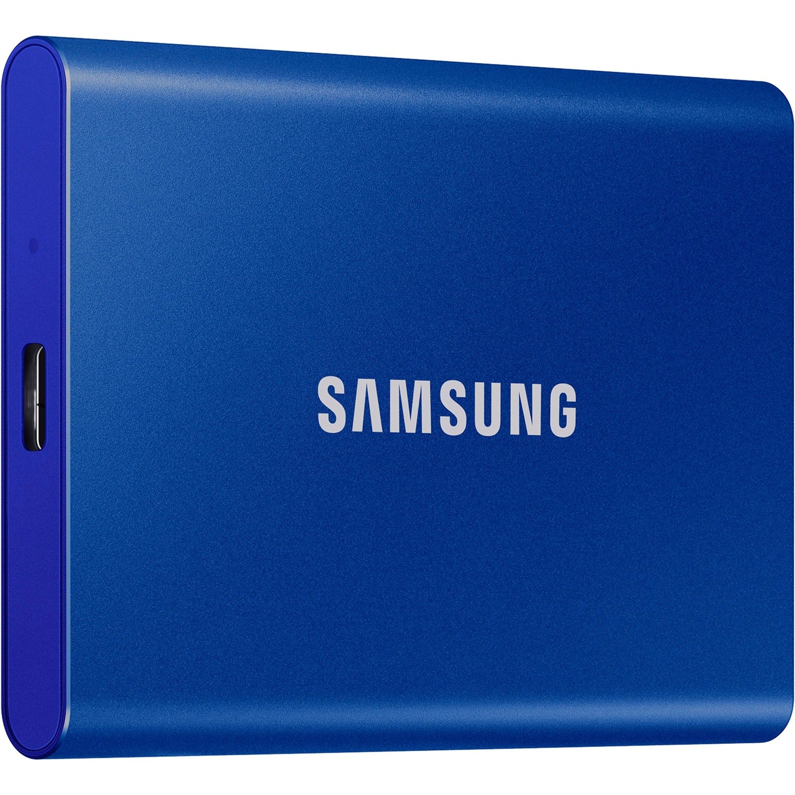 Externe sdd-schijf samsung t7 blauw 1 tb