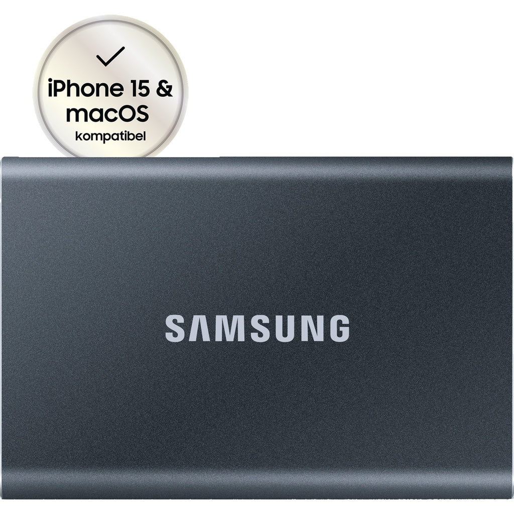 Externe solid state drive t7 titan grijs 1 tb