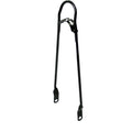 Tom vwp spatbordstang met bumper 24 inch staal zwart per stuk