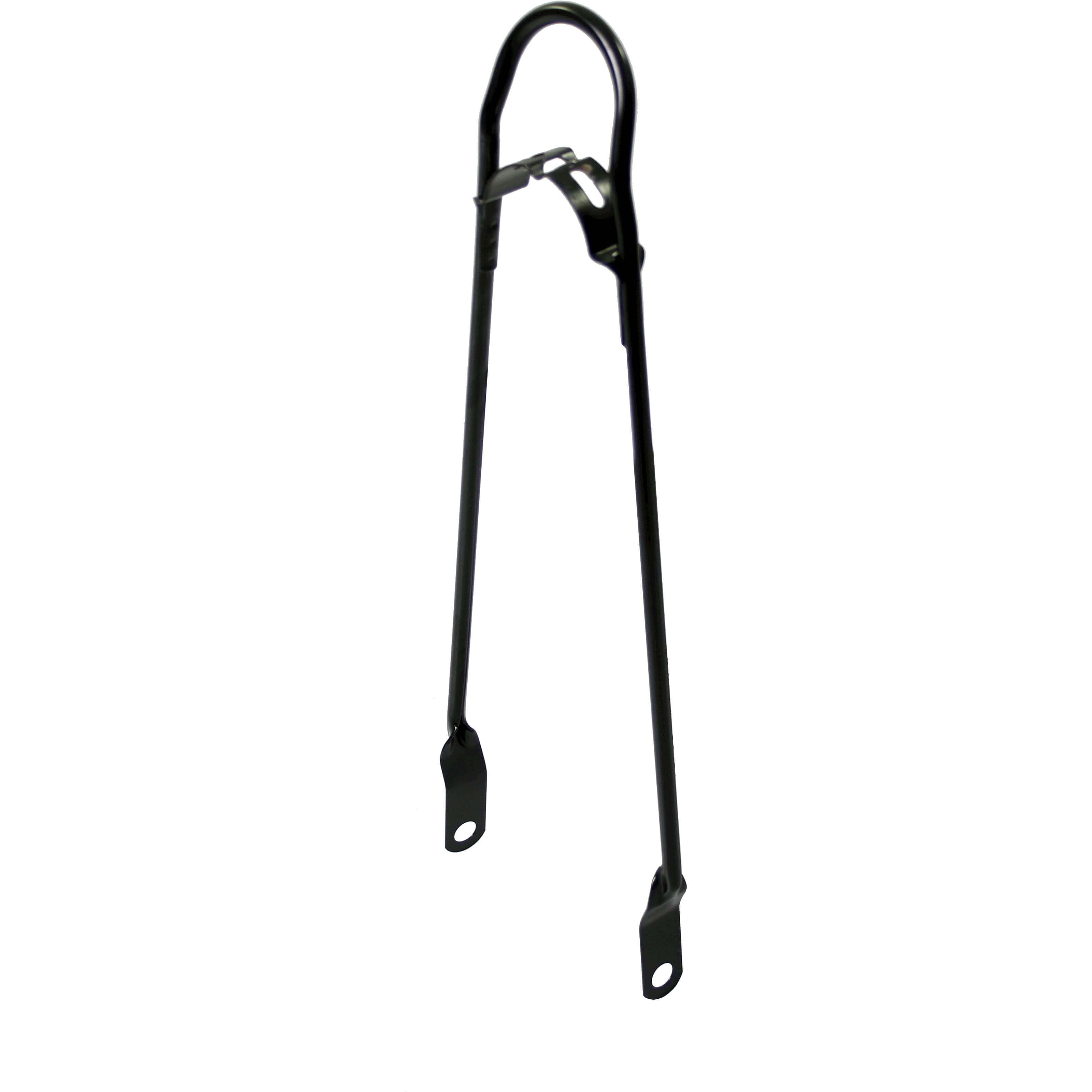Tom vwp spatbordstang met bumper 24 inch staal zwart per stuk